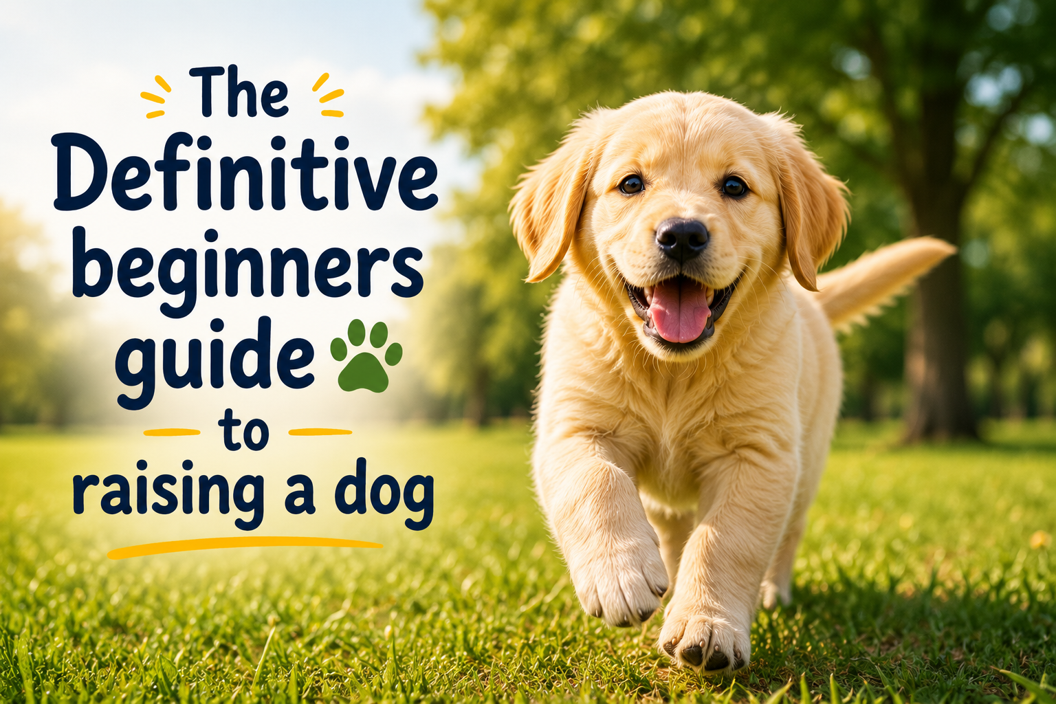 The Definitive Beginners Guide To Raising A Dog